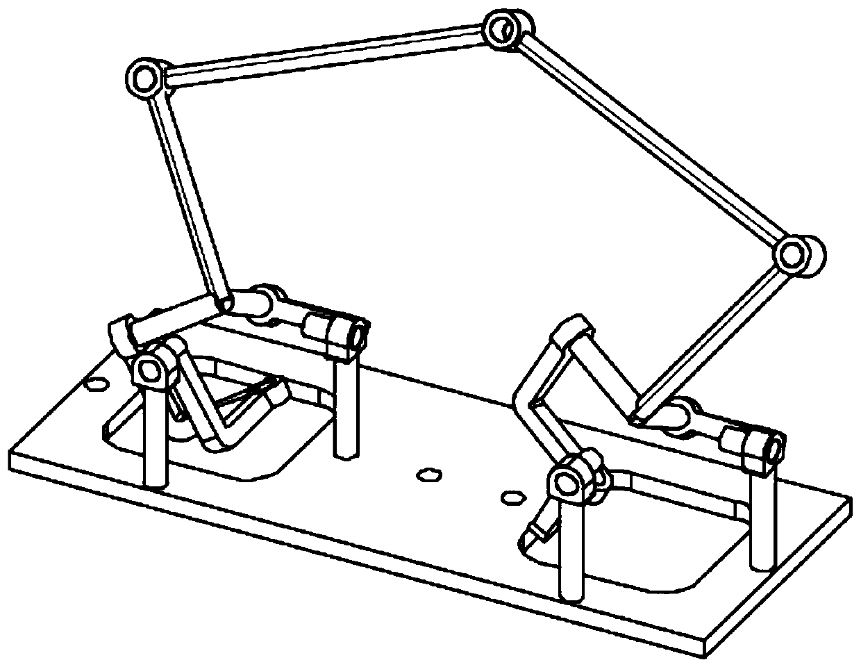 Metamorphic five-bar mechanism