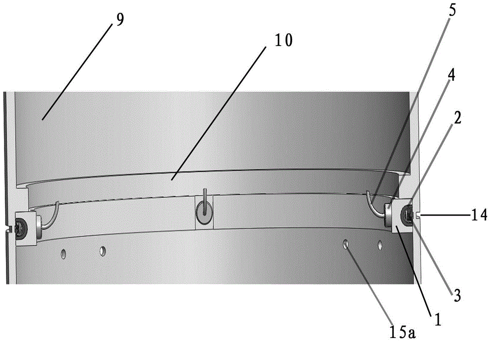 Cutting device for missile stage separation