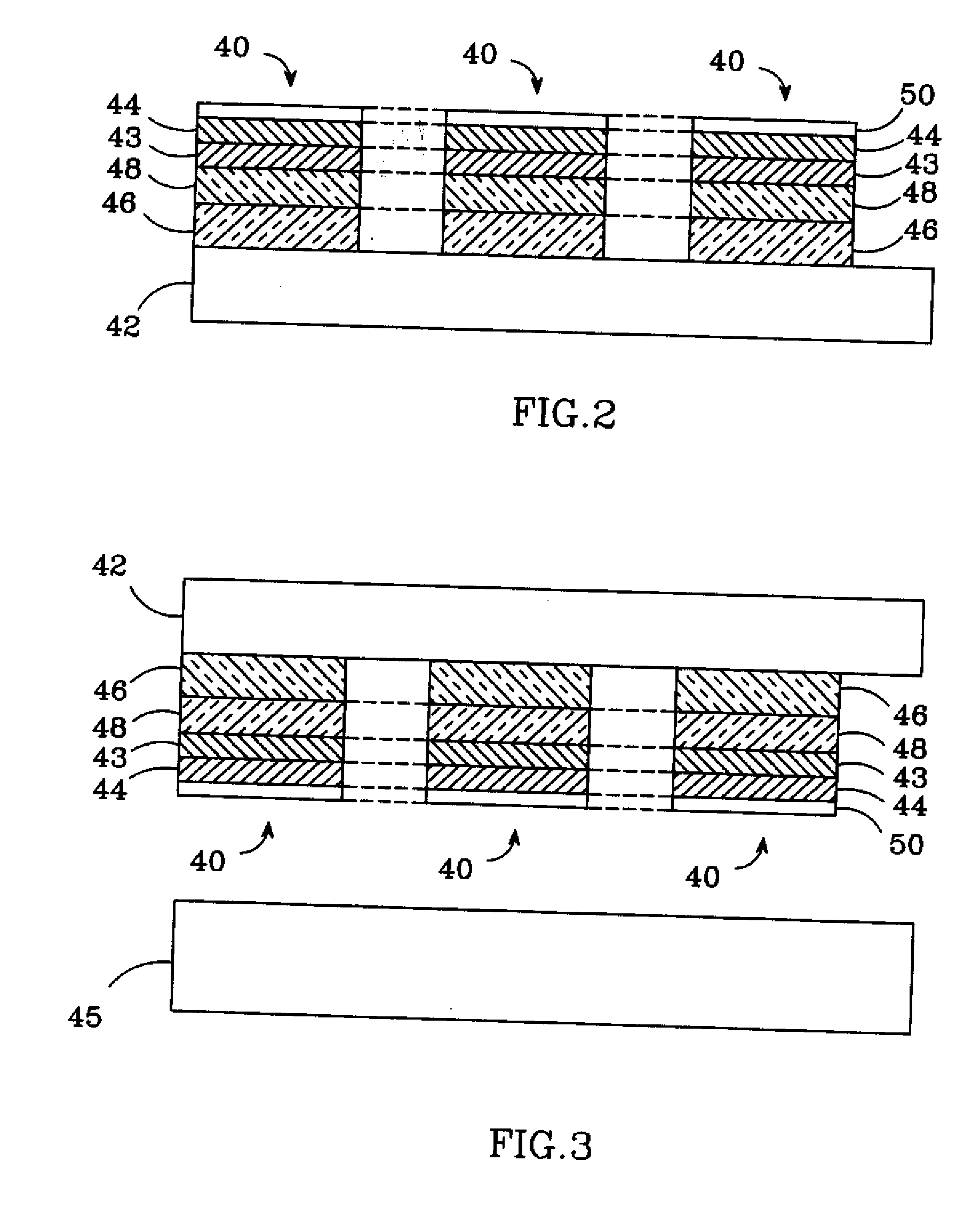 Substrate removal process for high light extraction leds