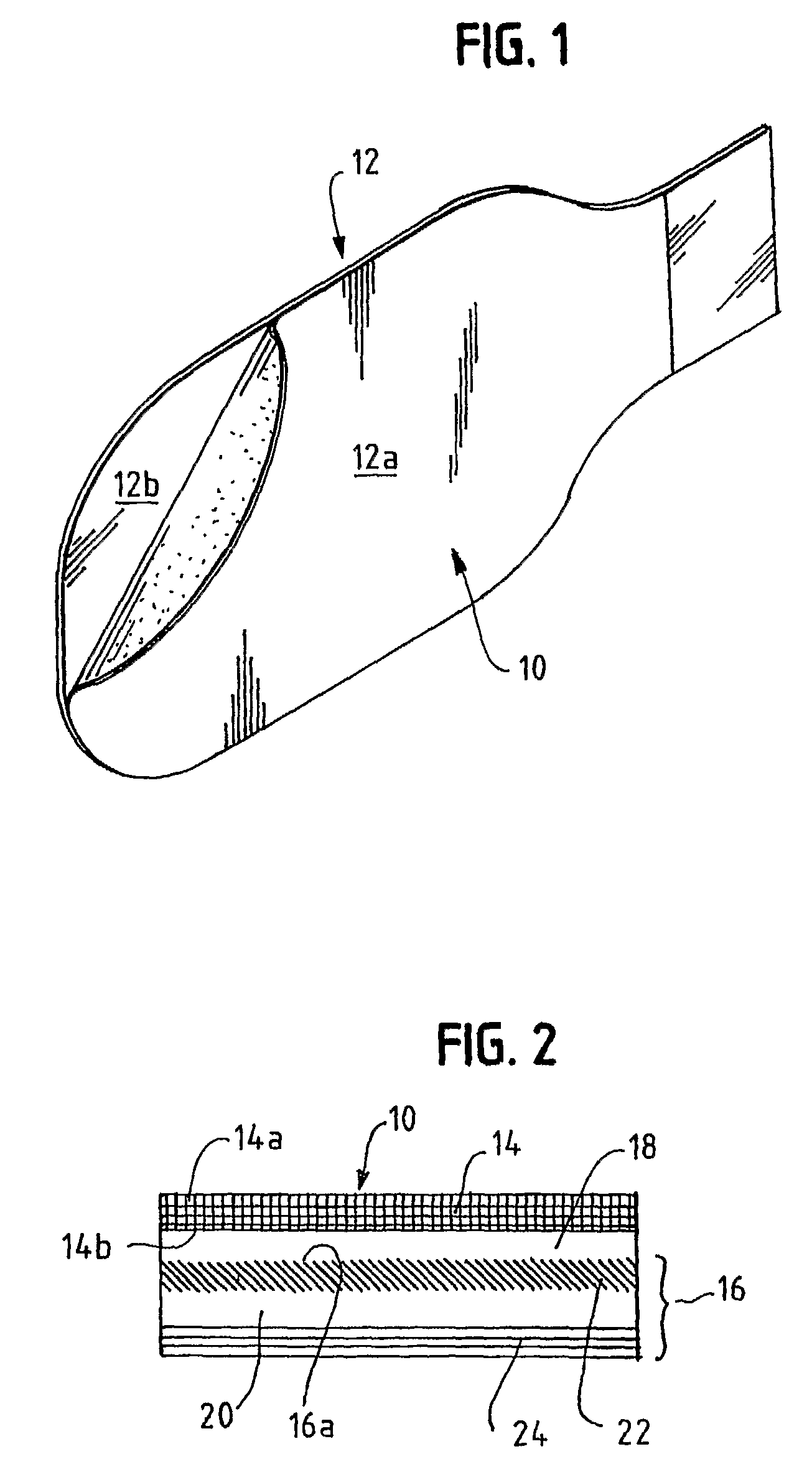 Laminated material and skin contacting products formed therefrom