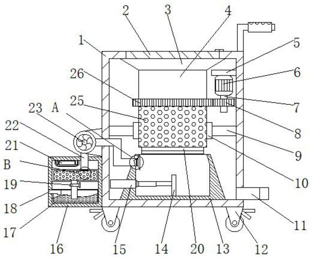 Garbage removal and transportation equipment capable of compressing garbage and using method