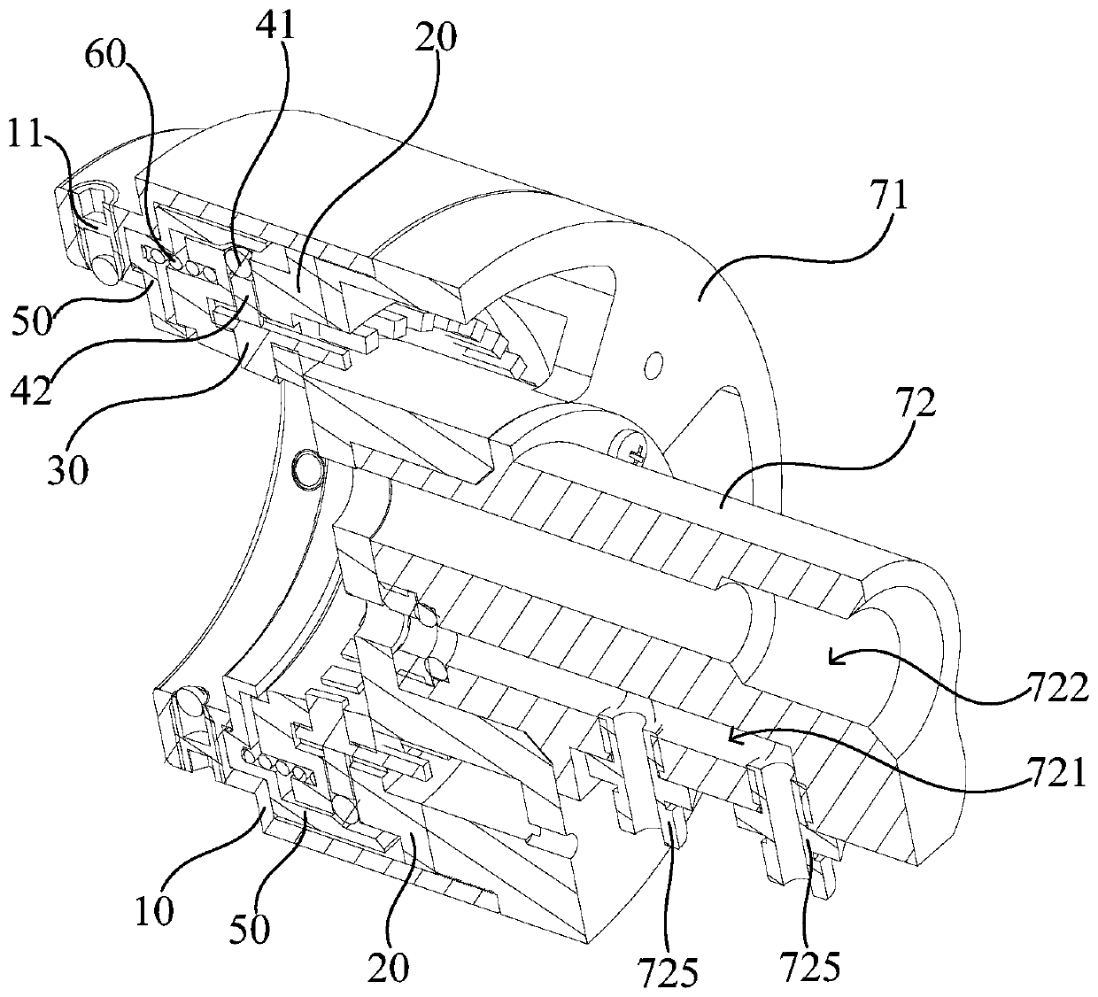 Bayonet socket for endoscope and endoscope host equipment