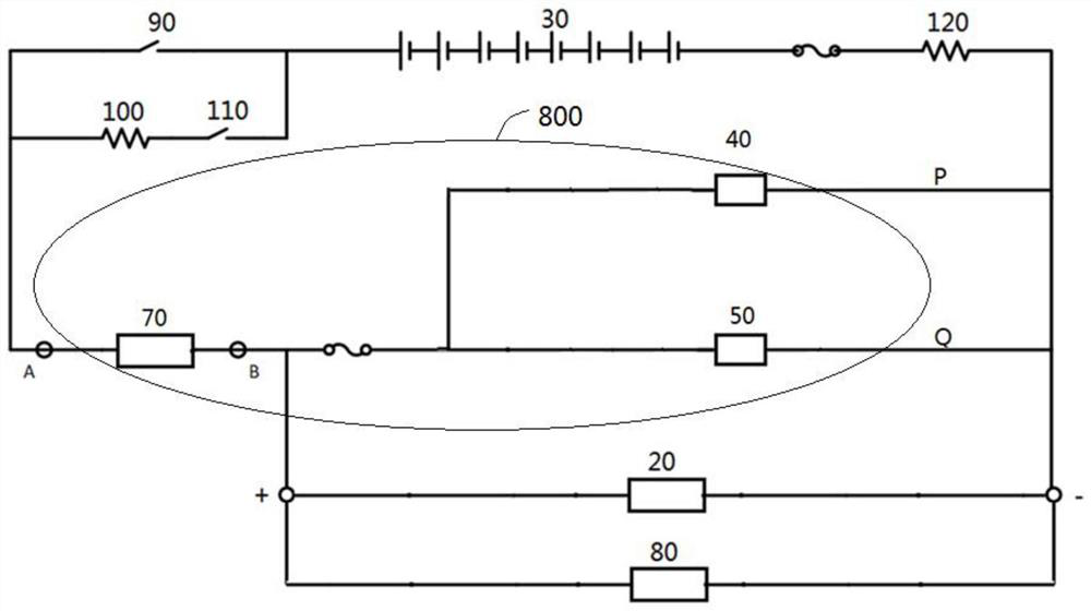 Lithium battery system and aerial work vehicle