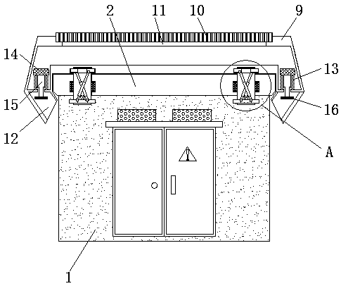 Box type substation with waterproof structure