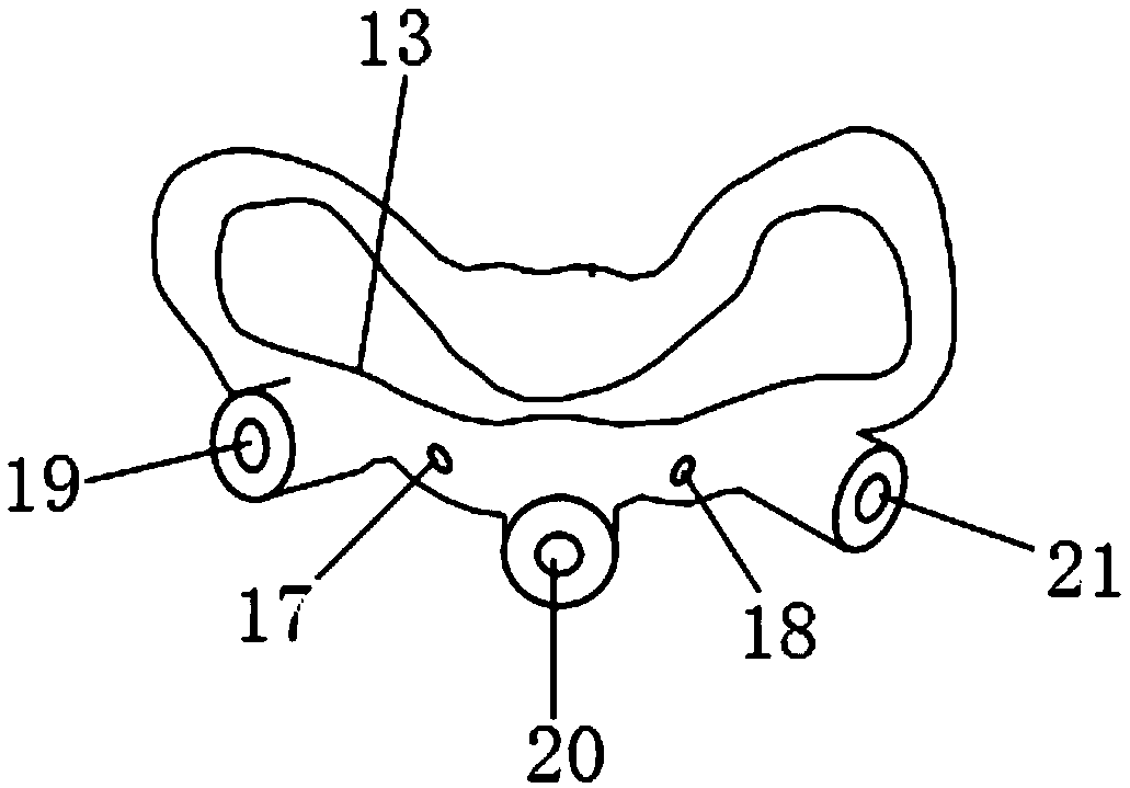 Dental trinity composite guide plate with precise positioning performance and manufacturing method thereof