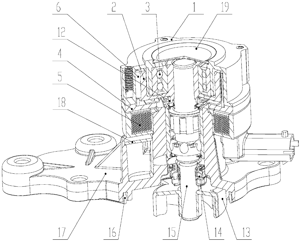 Electromagnetic clutch and clutch assembly
