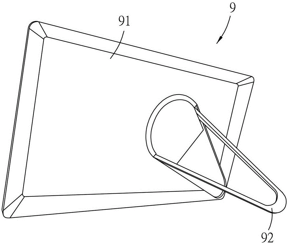 Rotary photo frame stand device