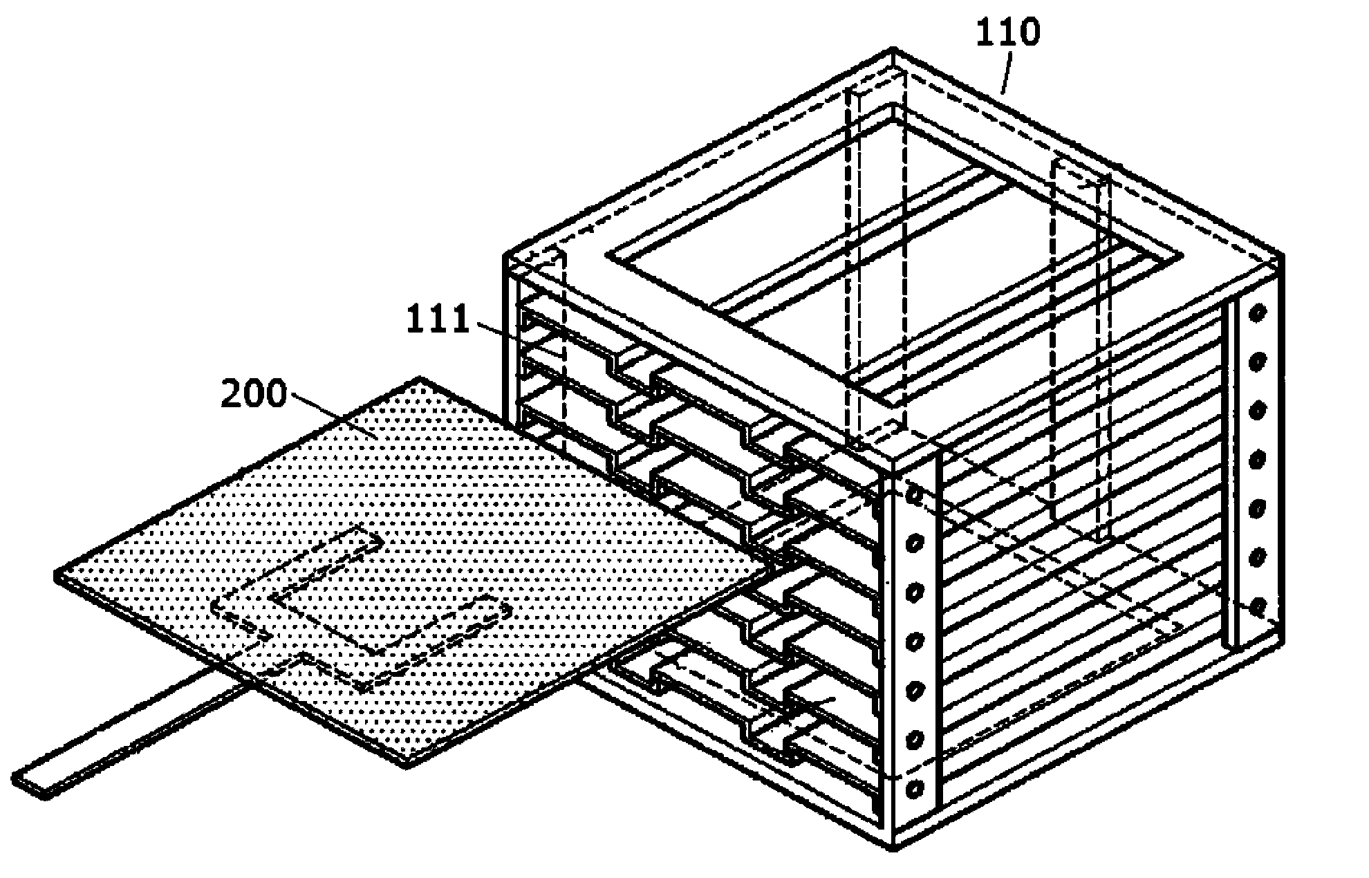 Substrate cassette device