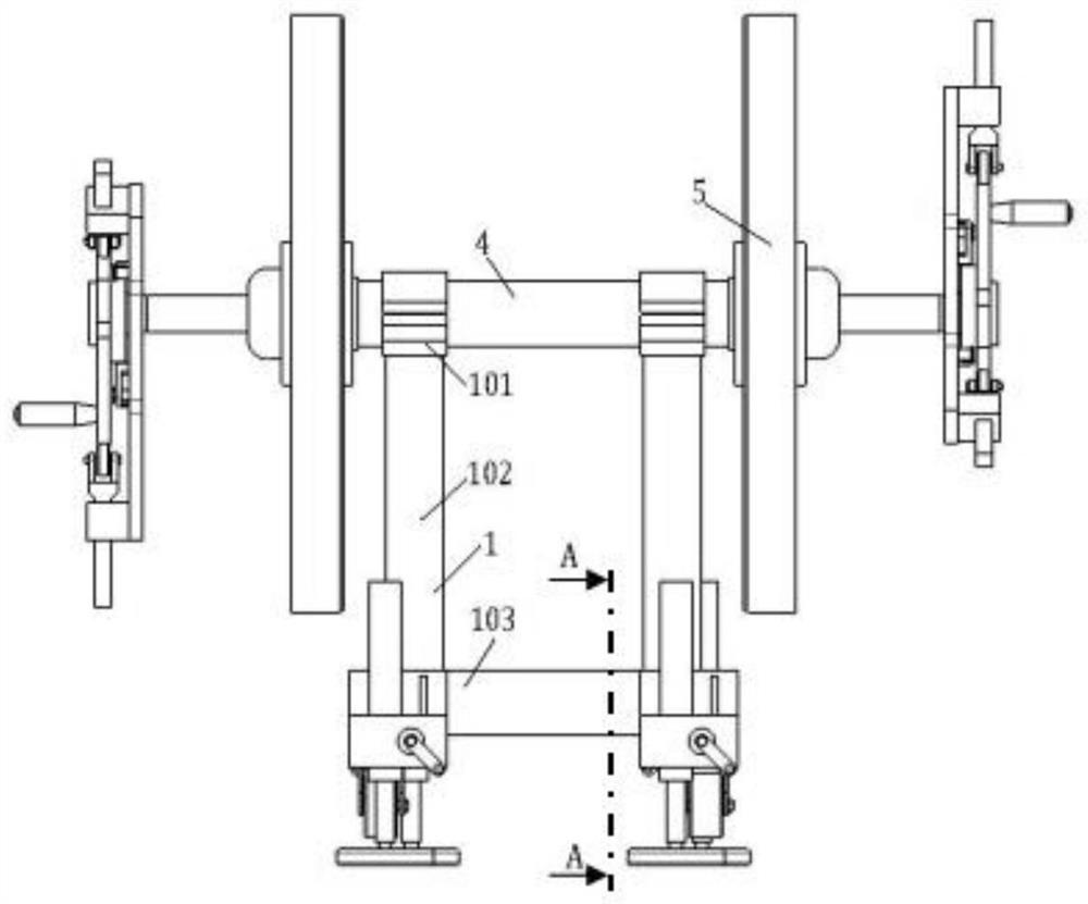 A kind of replacement tool and method for sealing ring of aircraft transfer section