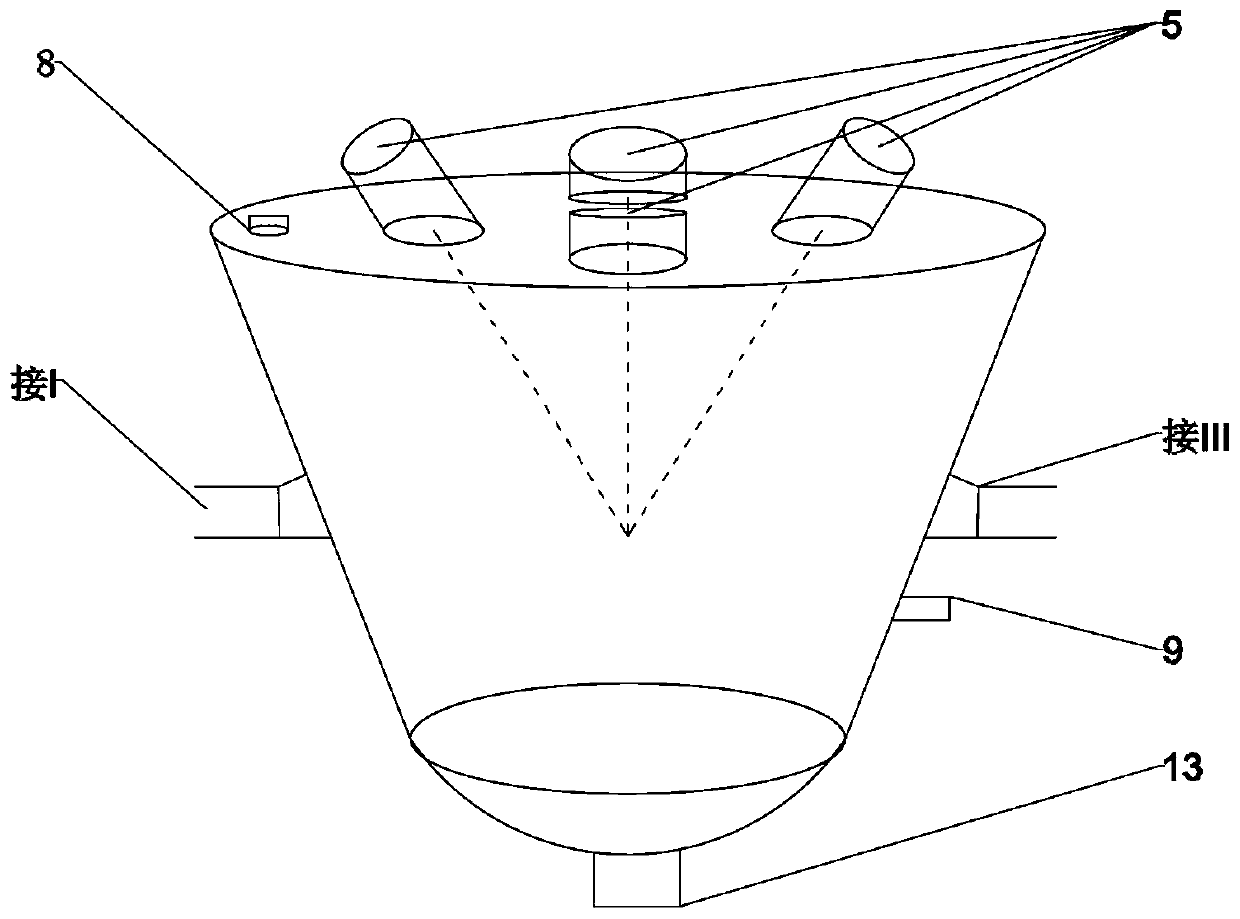 System for supercritical hydrothermal flame enhanced supercritical water oxidation treatment of organic waste and regulation and control method