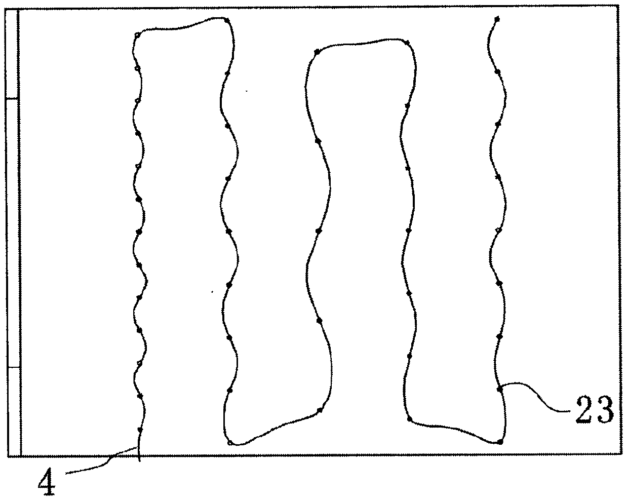 Intelligent mattress provided with sweat sensors