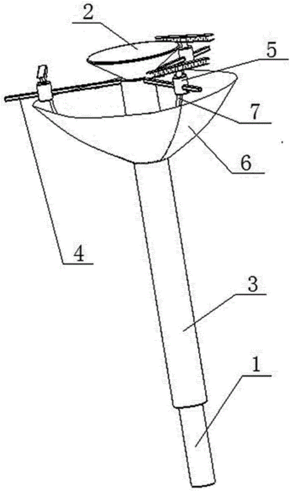 Ceiling fan cleaning device