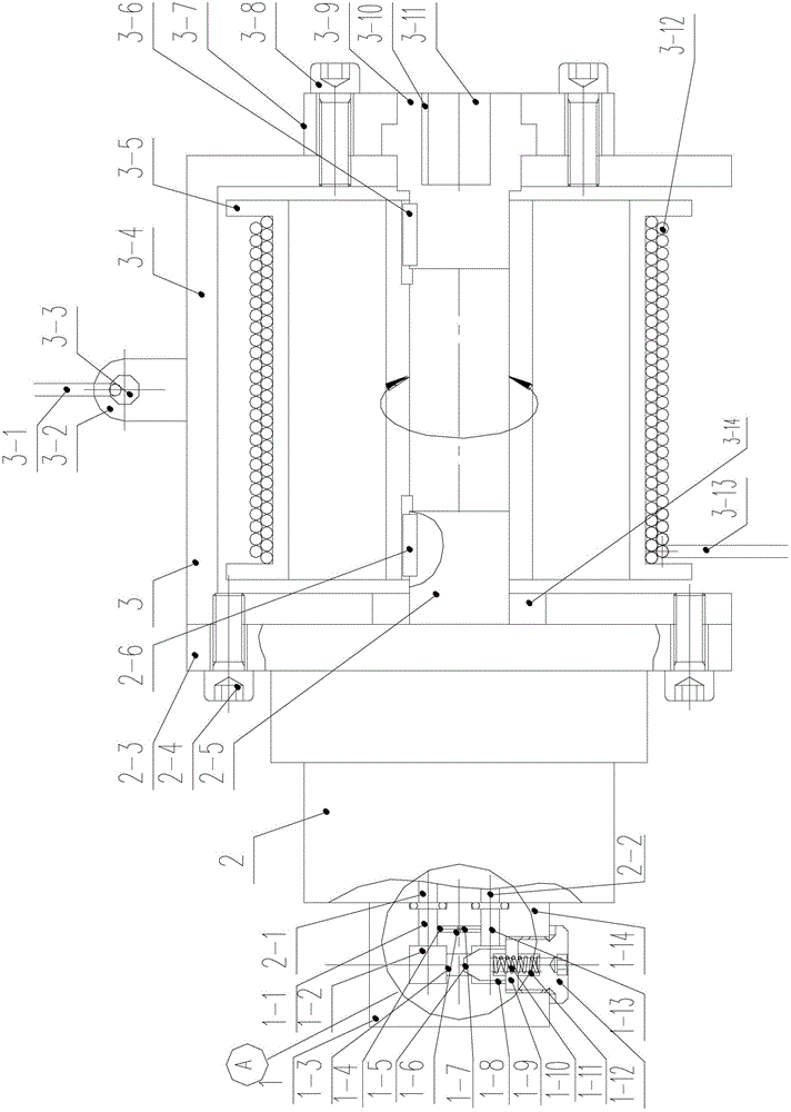 Hydraulic descent control device