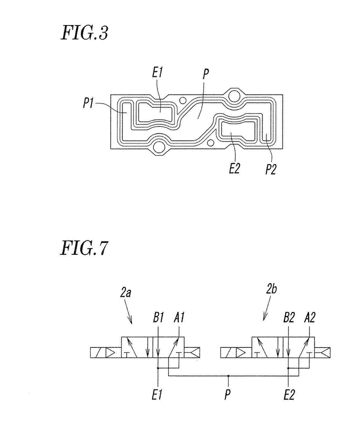 Dual 4-port electromagnetic valve