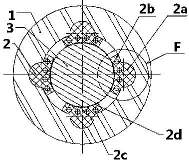 A processing method of a steering gear support bush and a structure of the support bush