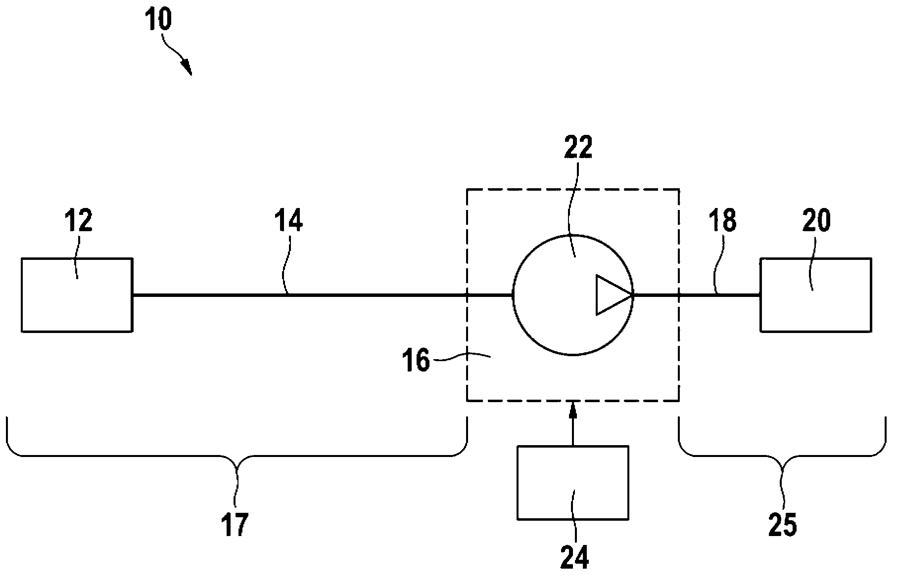 Fuel delivery system of an internal combustion engine, comprising a rotary pump