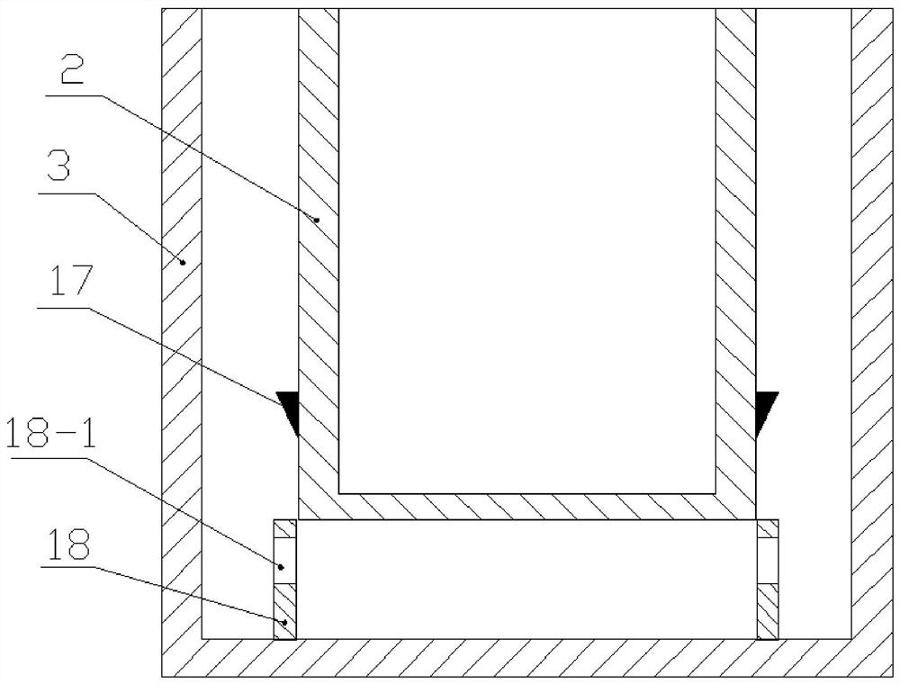 A test device and test method for foam concrete bubble stability