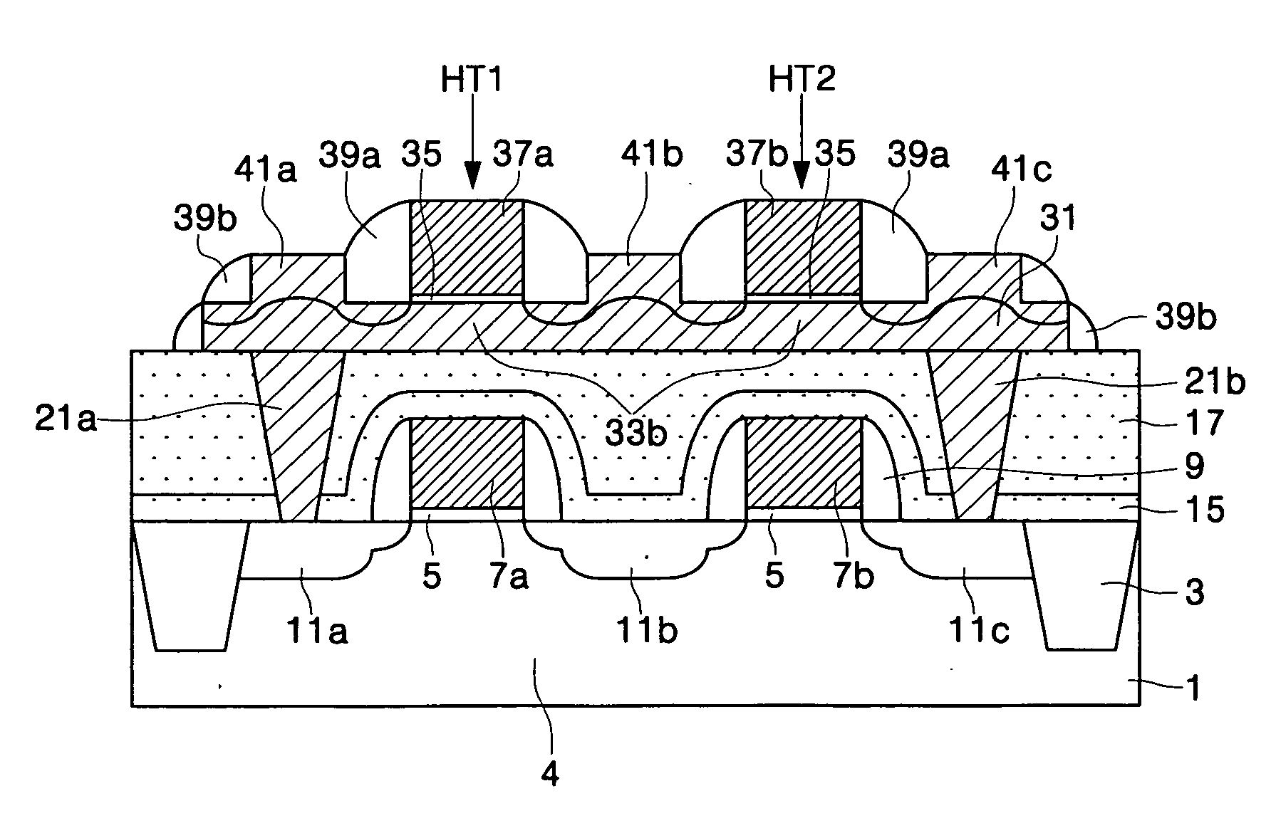 Semiconductor integrated circuit devices having single crystalline thin film transistors and methods of fabricating the same