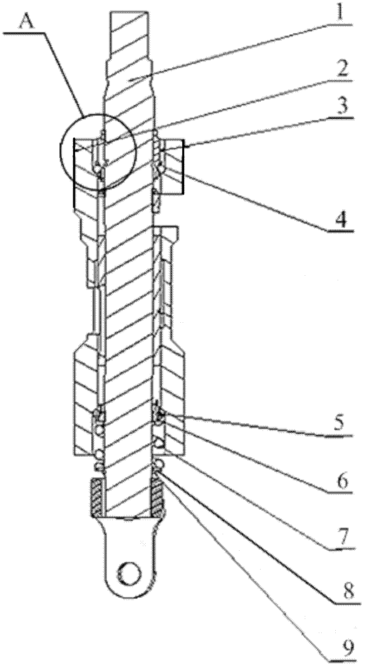 A kind of automobile and its steering column