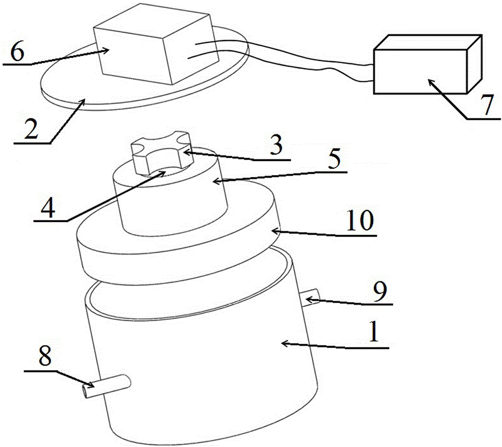 Air micro-flowmeter based on diamagnetic levitation mechanism