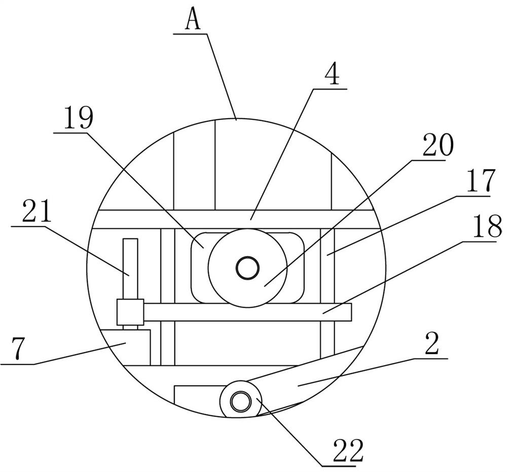 A walking mechanism of an underwater inspection robot and its application method