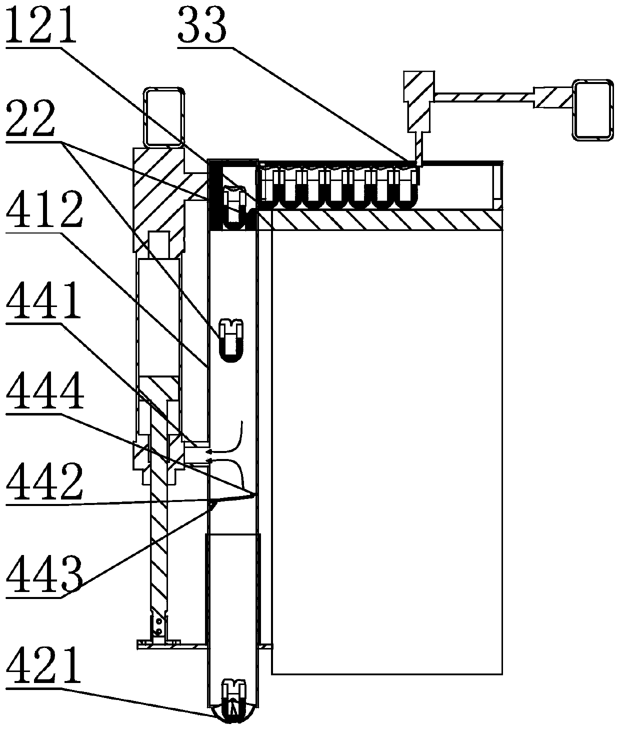 Capsule seed sowing device