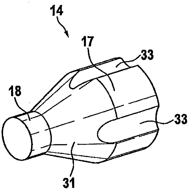 Solenoid device and driver assistance device