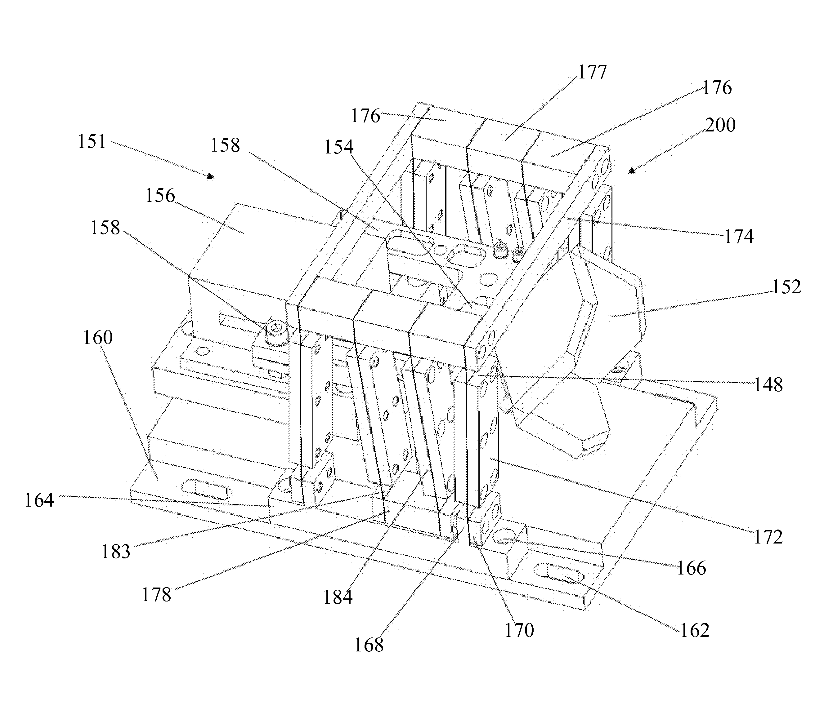 Flexure mount for an optical assembly