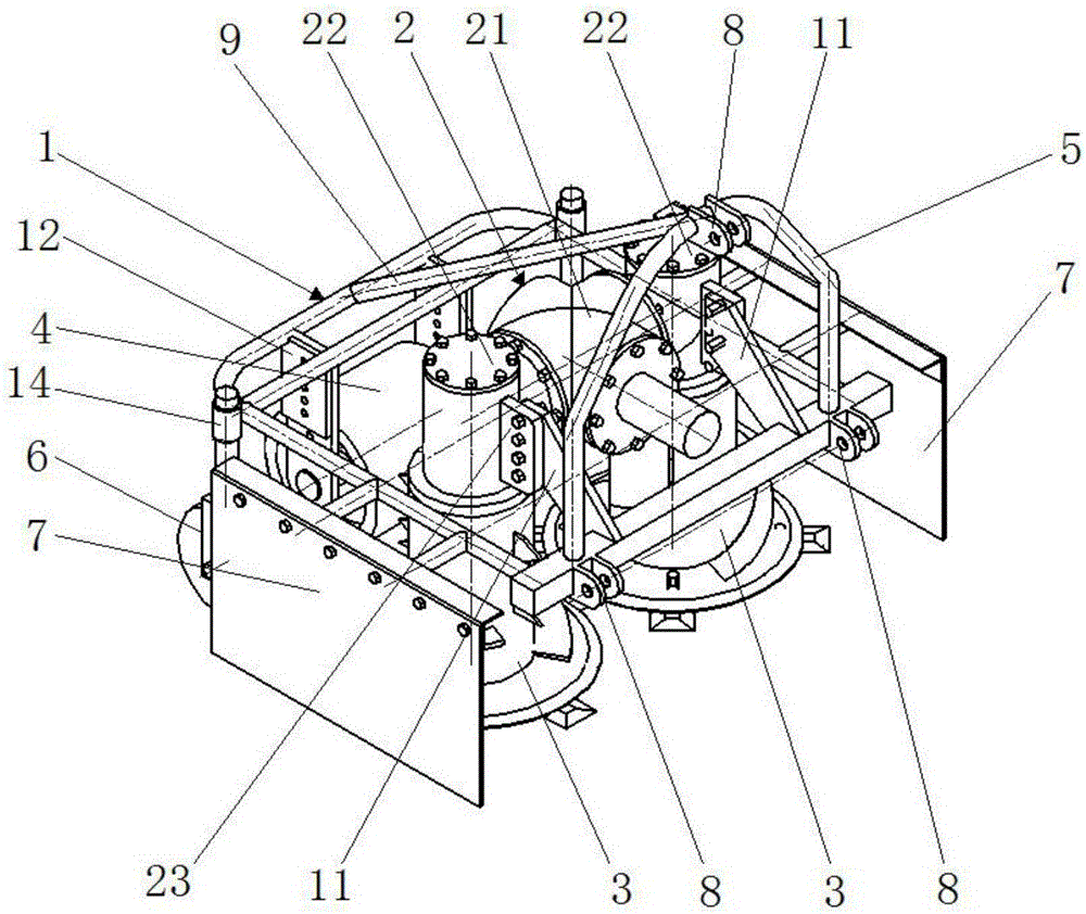 Sugarcane perennial finisher assembly