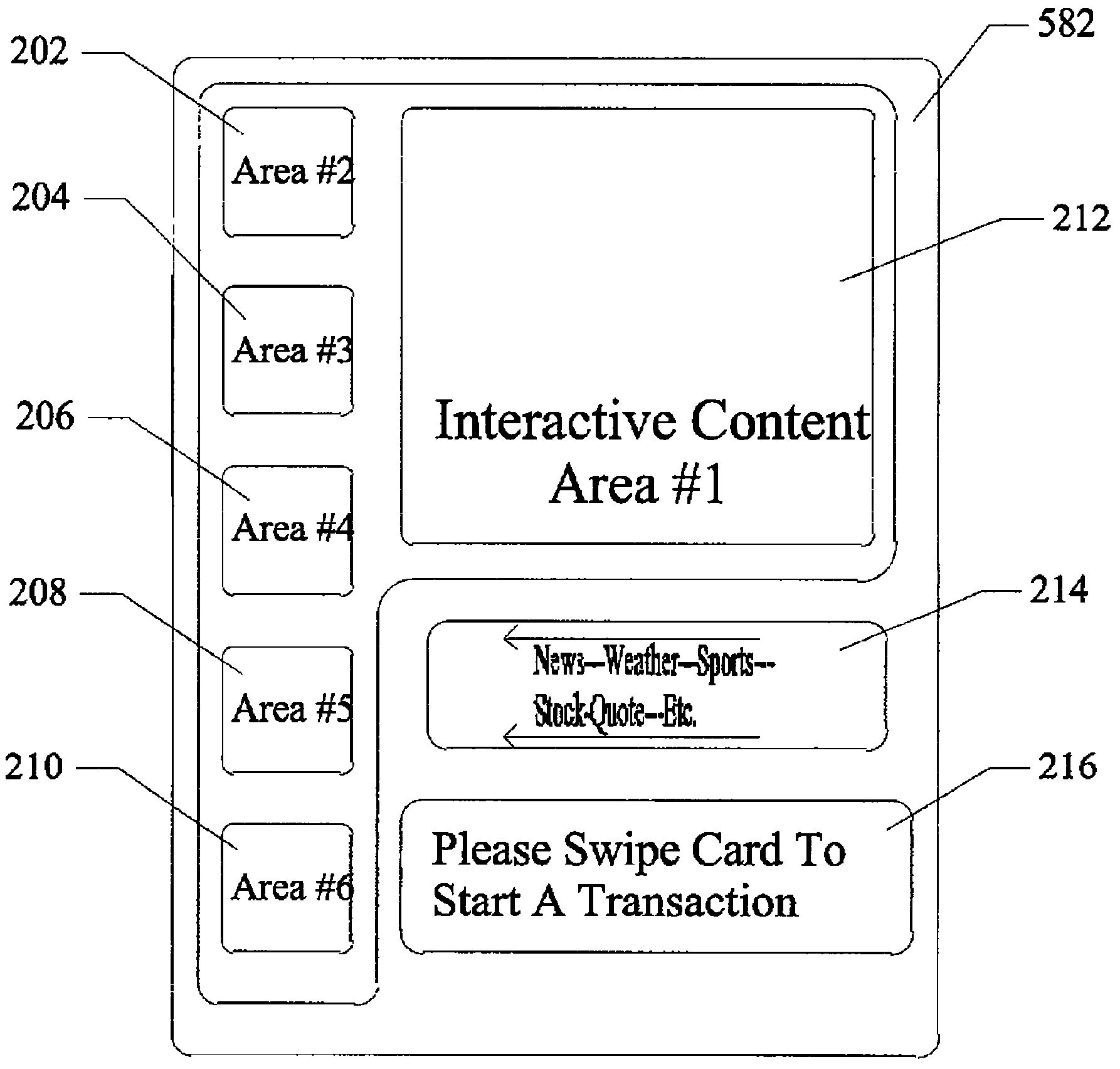 Method of constructing a digital content play list for transmission and presentation on a public access electronic terminal