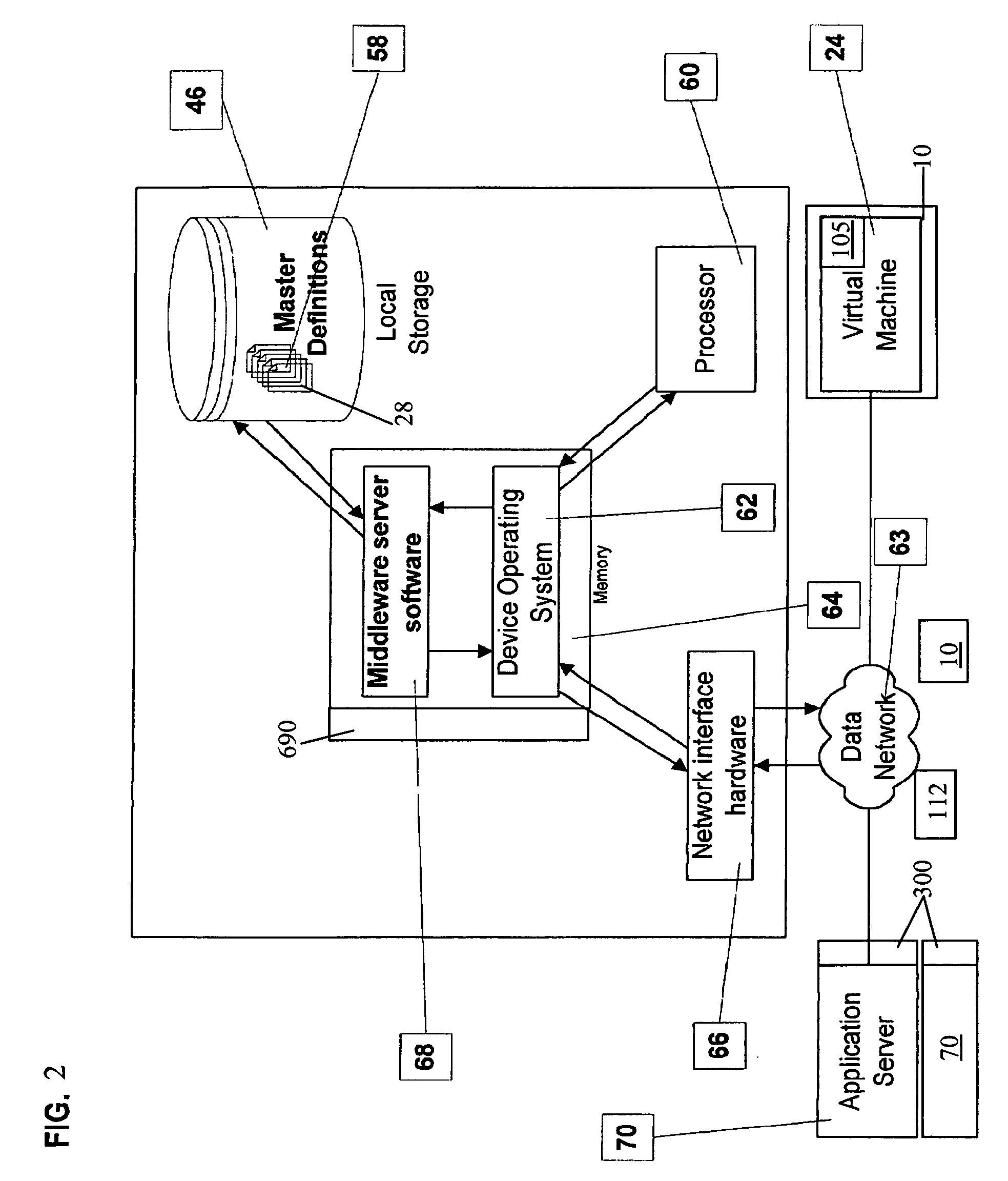 System and method for developing an application for extending access to local software of a wireless device