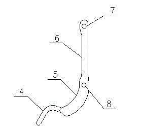 Unhooking device for railway vehicles