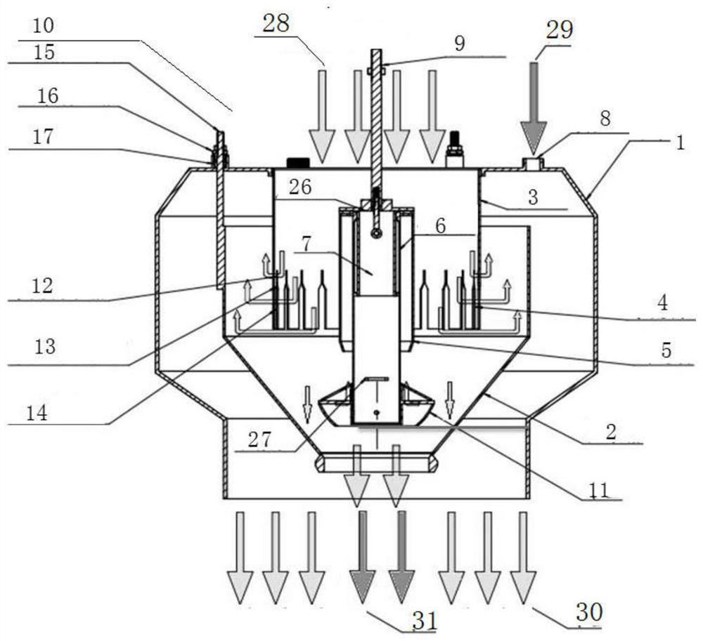 Self-adjusting raw coke oven gas device for single-carbonization-chamber coke oven