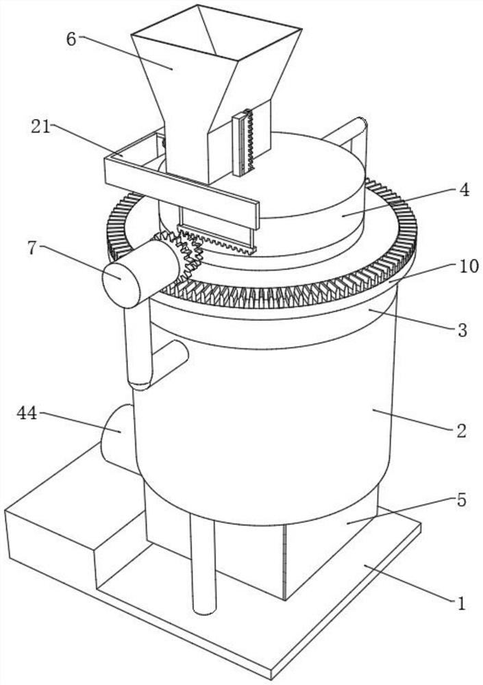 Solid waste treatment device