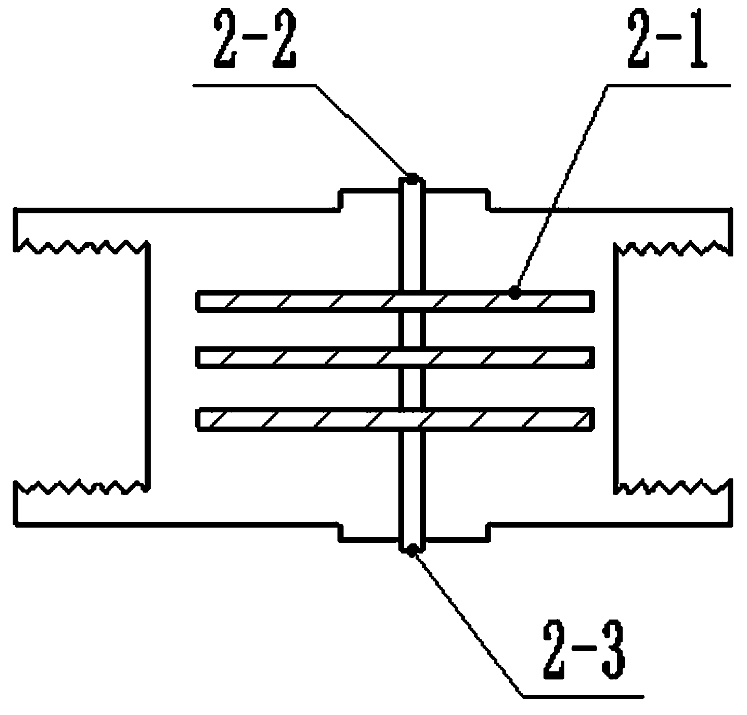 Semiconductor temperature difference matrix power generation device
