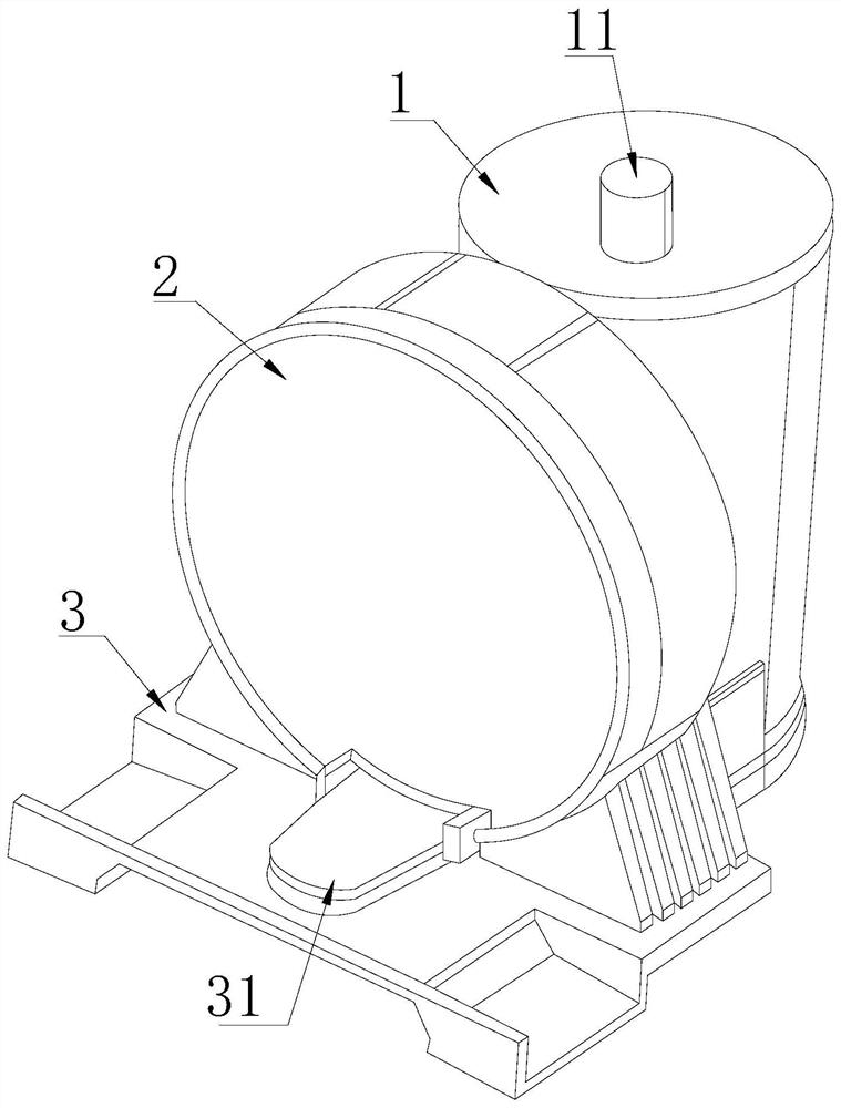 A self-contained antifreeze fire-fighting device for households under extremely cold conditions