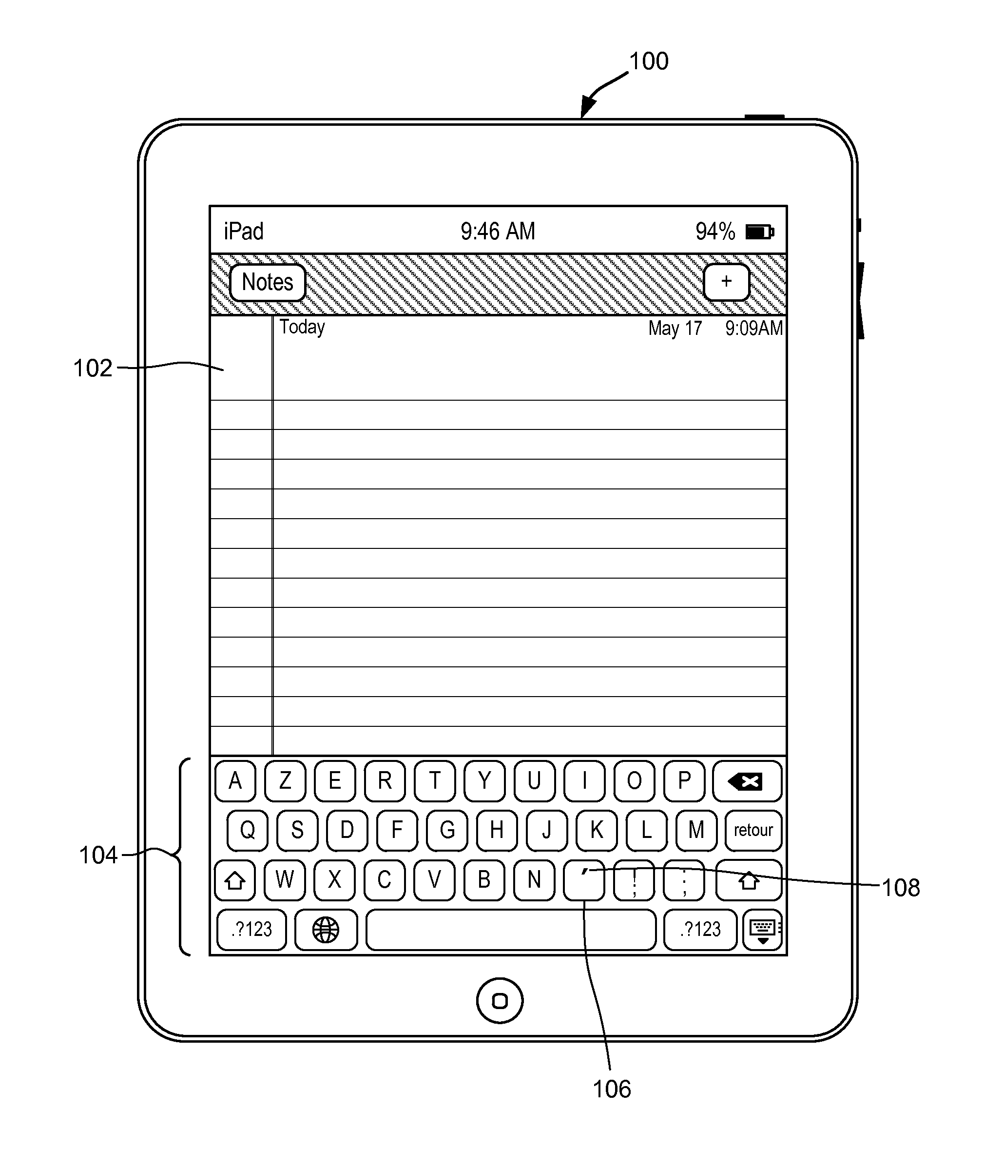 Dynamically changing a character associated with a key of a keyboard