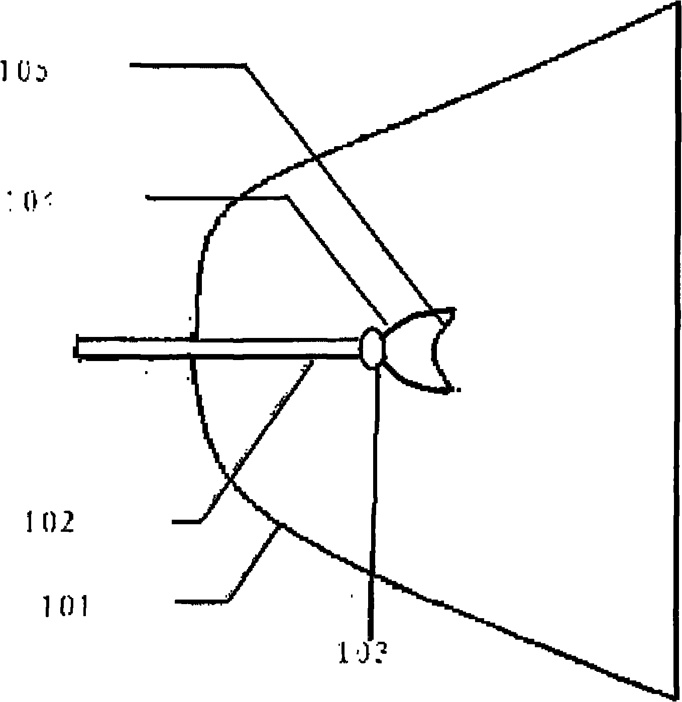 Dual-reflector microwave antenna