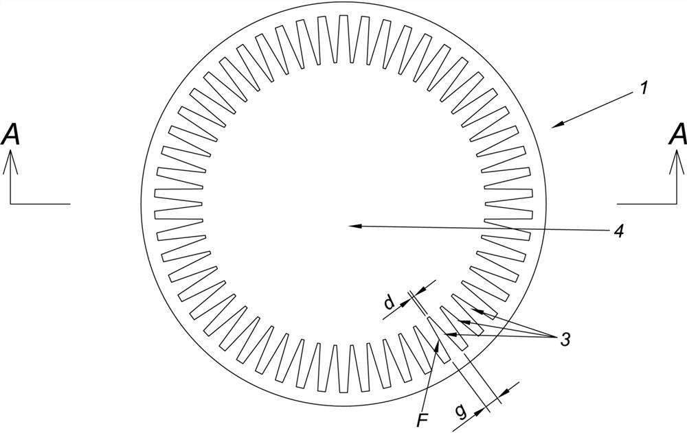 Columnar electromagnetic wave lens