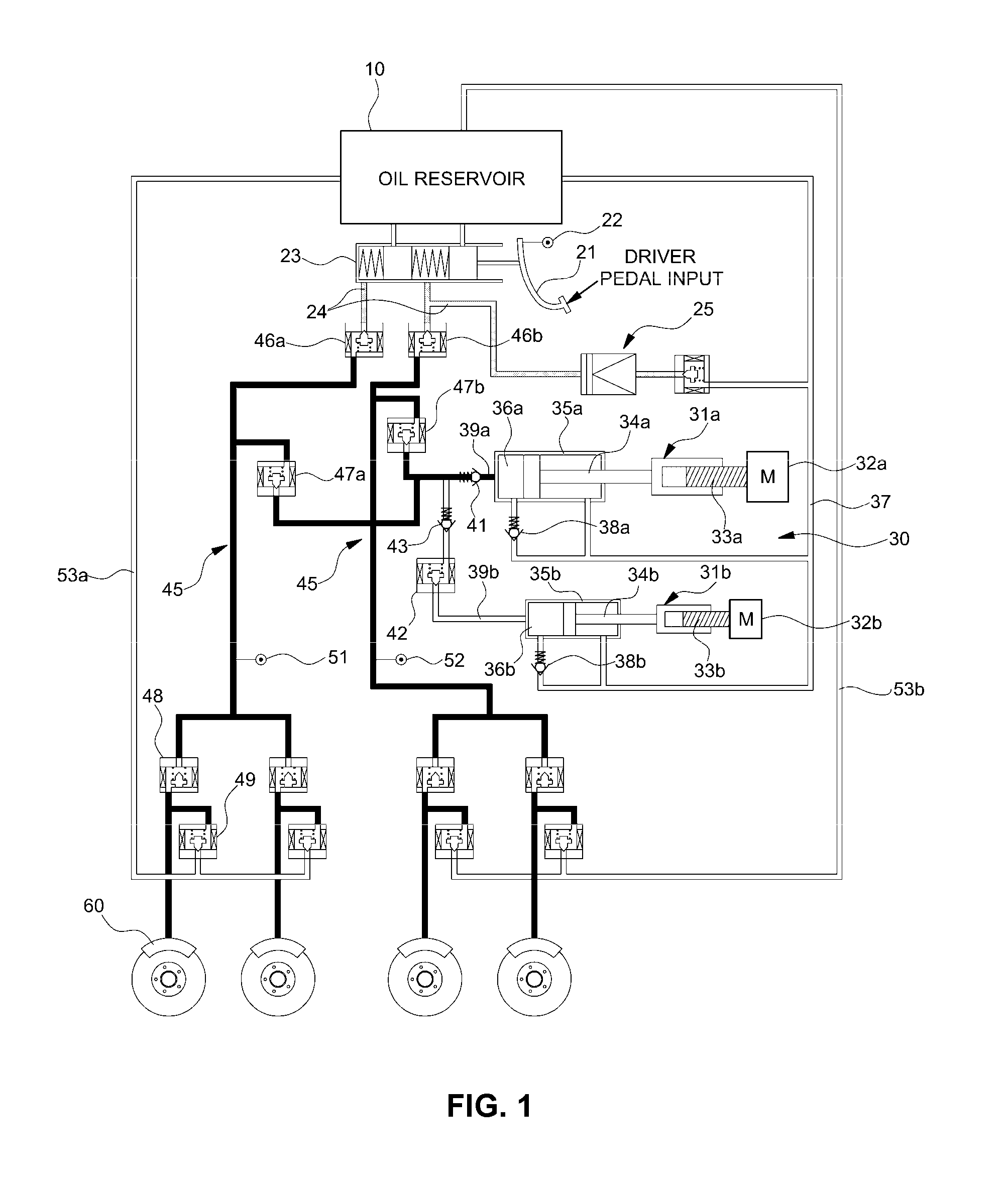 Electro-hydraulic brake system and method for controlling the same