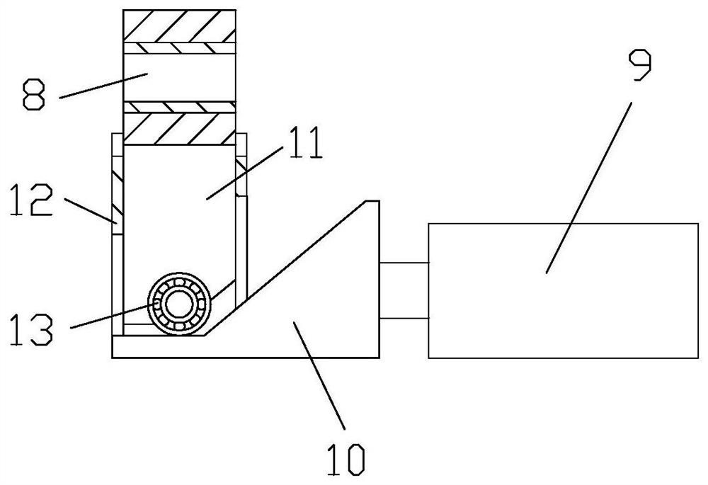 Tunnel periphery hole rock drilling method and stepped rock drilling machine