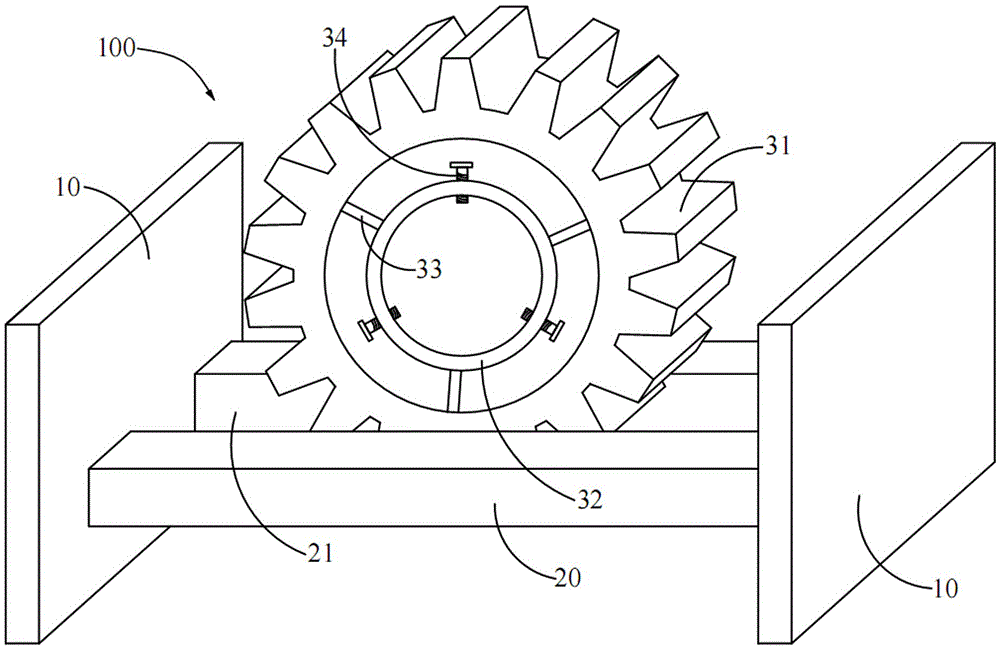 Pipe fastening mechanism with two-ring structure