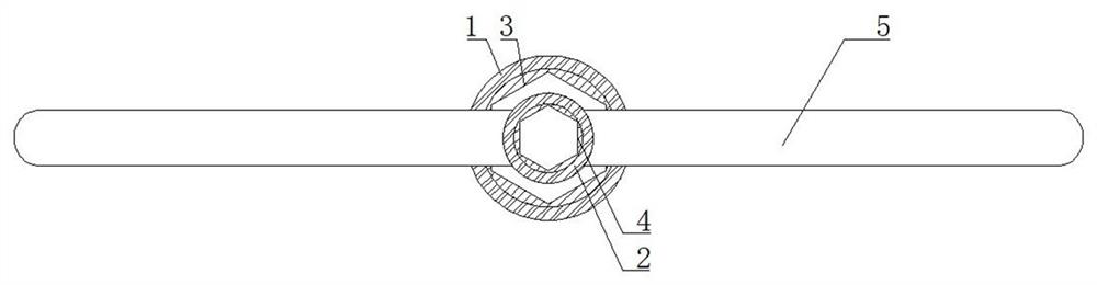 Convenient bearing vibration element dismounting and mounting device and method