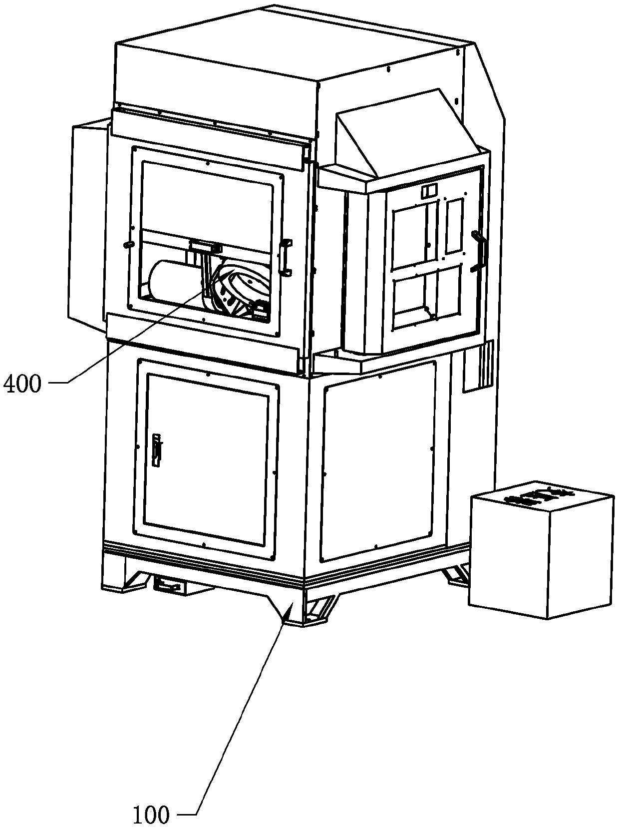 Six-axis servo polishing machine