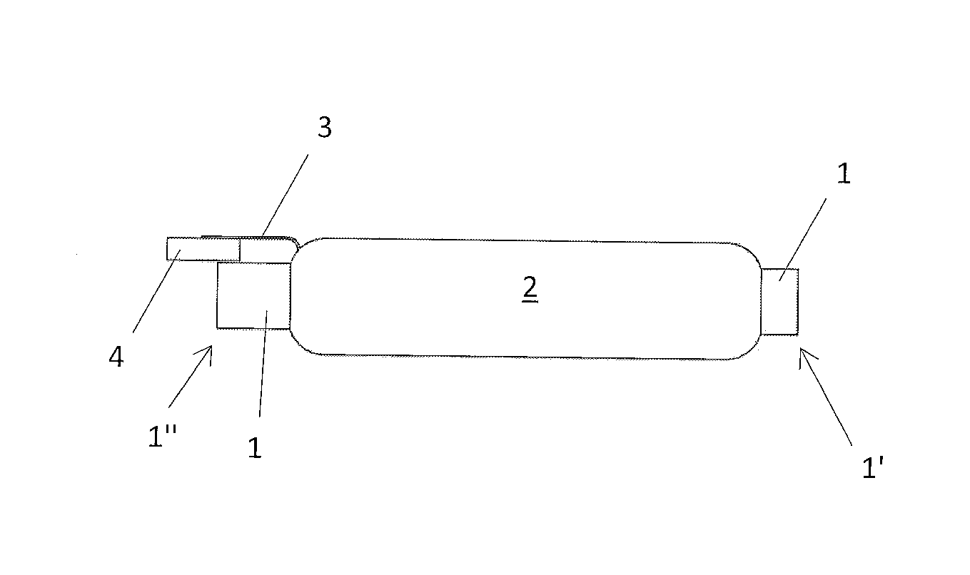 Method to produce a rod tag and tag produced by the method