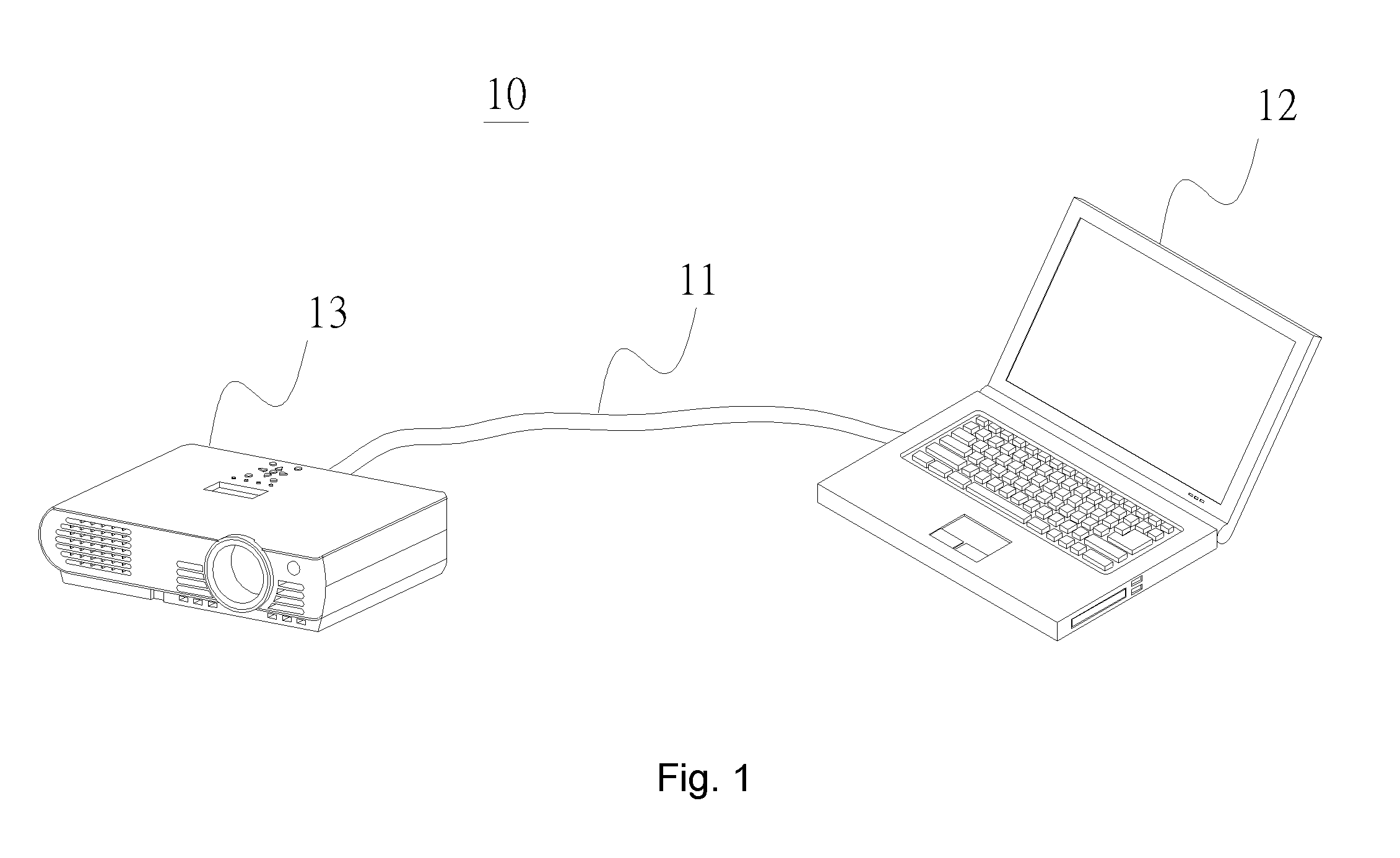 Apparatus, System and Method for Wireless Transmission for Use in Projection Display Apparatus