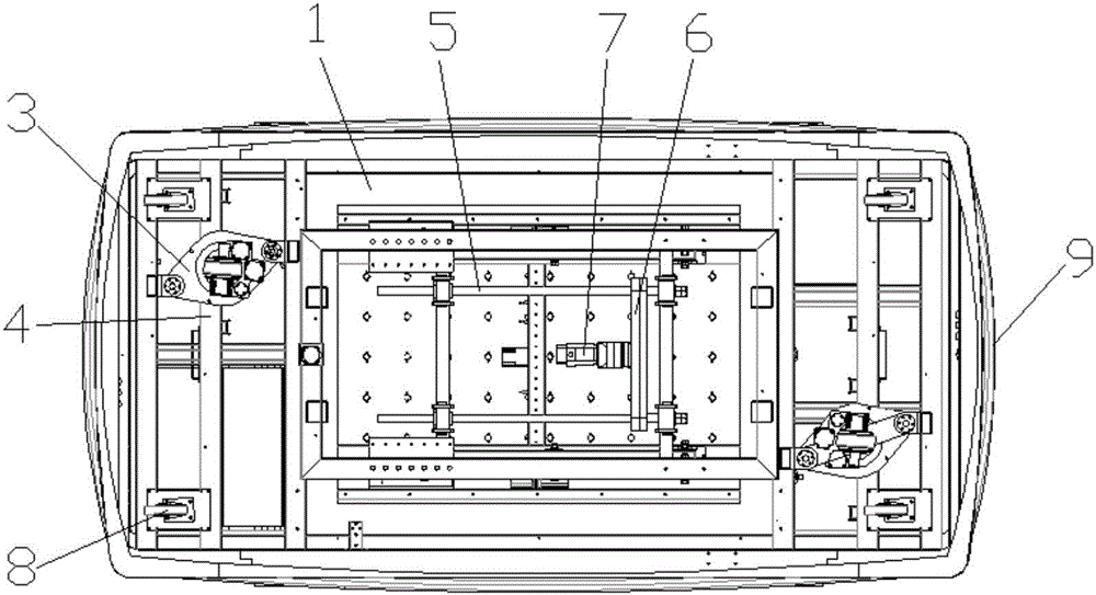 Lifting type automatic guided vehicle (AGV)