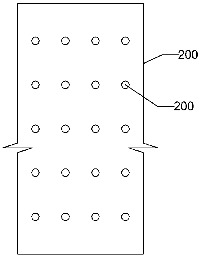 Dry connection method of concrete slab and steel beam of steel-concrete composite beam