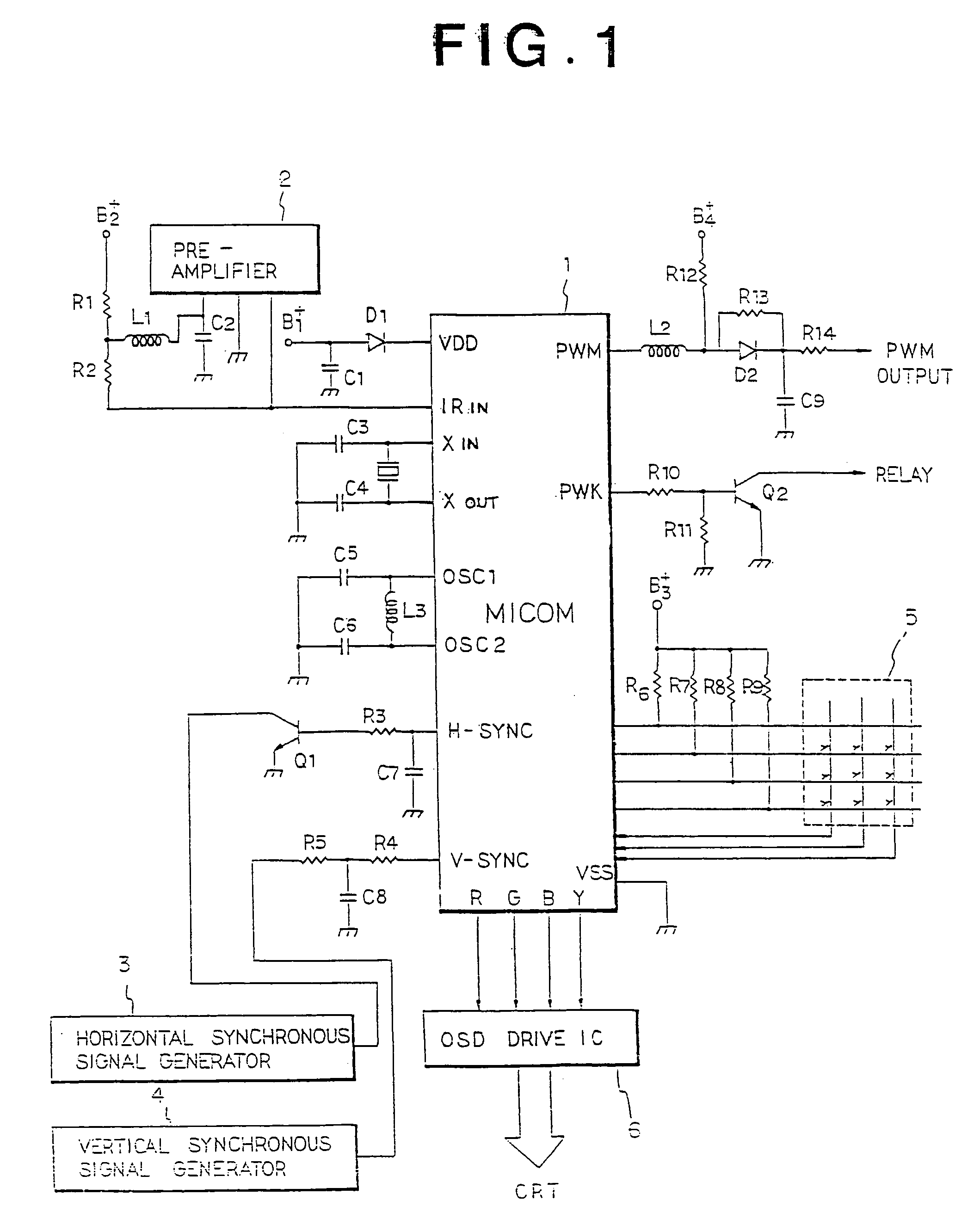 Self-diagnosis and sequential-display method of every function