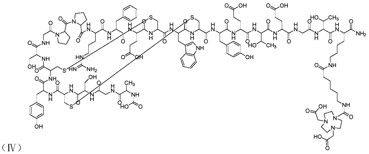 <sup>68</sup> Ga-labeled eaca-modified c-met molecular imaging probe and its preparation and application